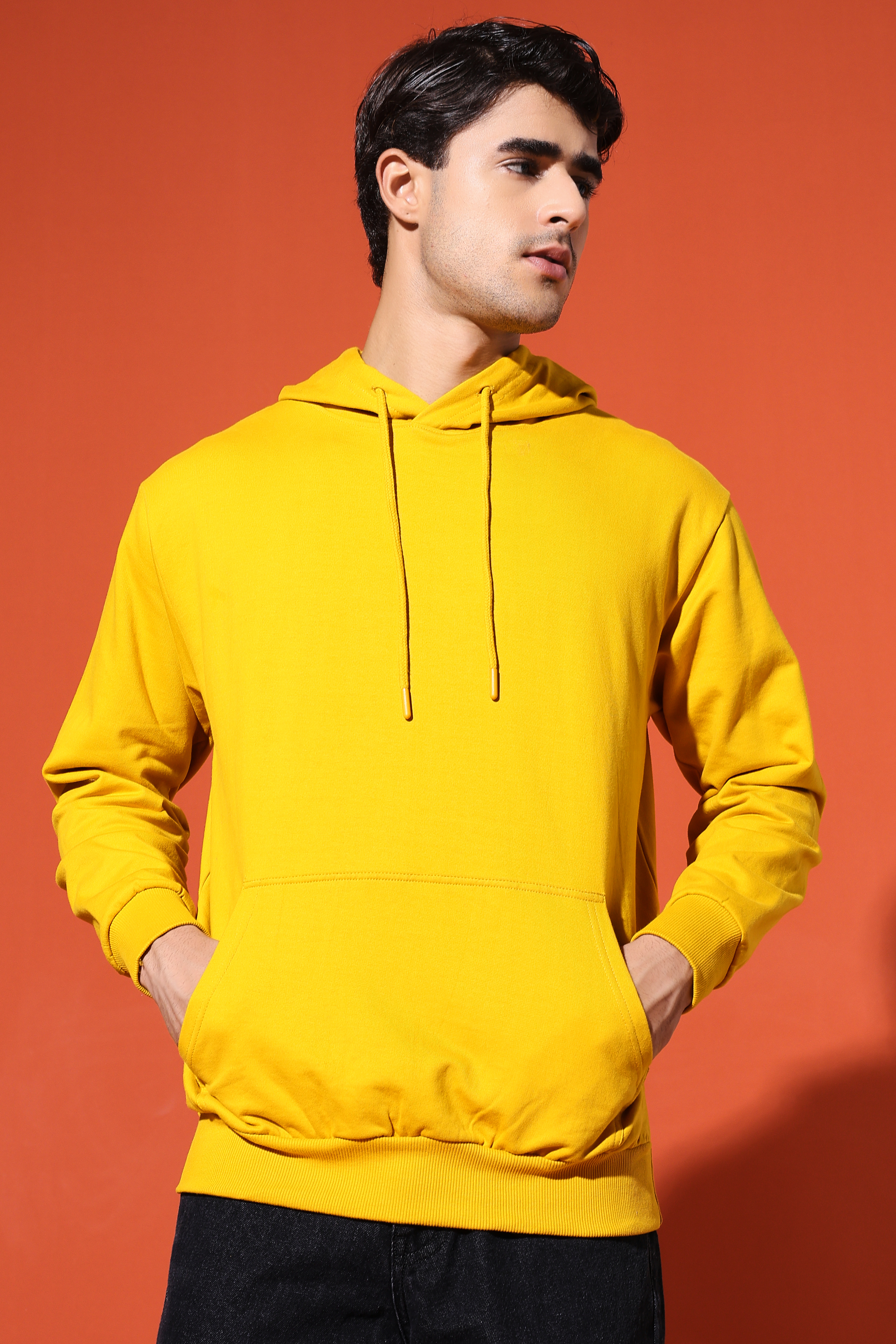 Unisex Classic Hoodies - Mustard Yellow